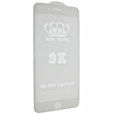 Захистне скло 9K/9D+ Good Quality для Apple iPhone 7 Plus | 8 Plus, біле