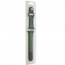 Ремешок силиконовый NIKE для Apple Watch 42 | 44 | 45 mm SMALL SIZE 10_Черно-зеленый