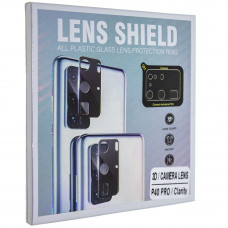 Защитное стекло 3D Lens Shield для камеры Huawei P40 Pro 2020 черный