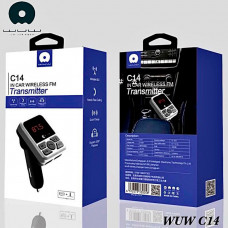 FM модулятор WUW C14 USB Bluetooth с громкой связью