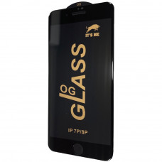 Защитное стекло Premium IT's Me OG Glass для  Apple iPhone 7 Plus | 8 Plus чёрный