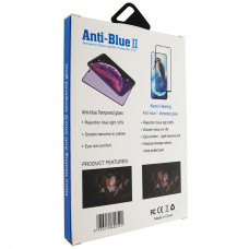 Захистне скло Anti-Blue II для Apple iPhone 7 Plus | 8 Plus, чорне