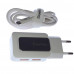 Мережевий зарядний пристрій Doolike DL-CH23 2 usb + USB кабель micro 2.1 A