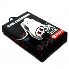 Автомобільна зарядка для телефону 2-USB QC3.0 SY6A